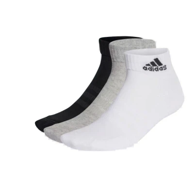 Adidas 3 PACK-C SPW ANK-MGREYH/WHITE/BLACK ponožky