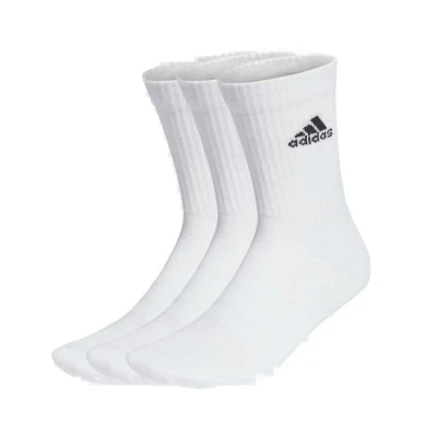 Adidas 3 PACK - CUSH CRW 3PP-WHITE/BLACK ponožky