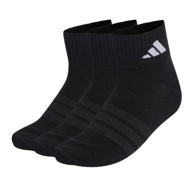 Adidas 3PACK-T ESS ANK 3P BLACK/BLACK/WHITE ponožky