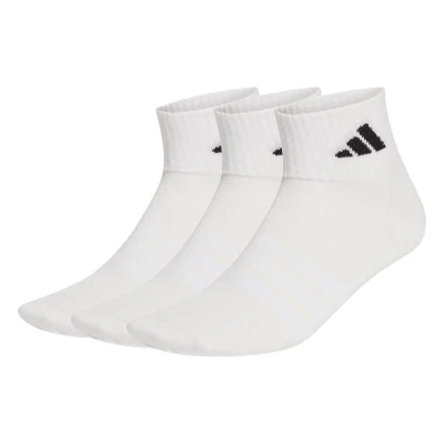 Adidas 3PACK-T ESS ANK 3P WHITE/WHITE/BLACK ponožky