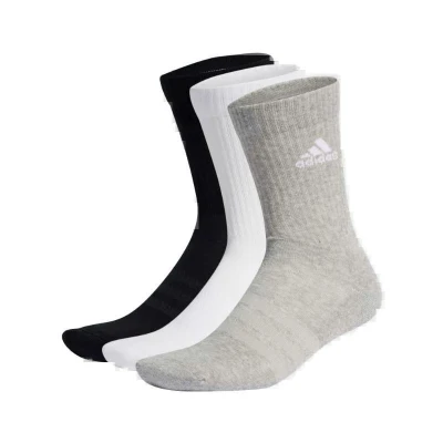Adidas 3S C SPW MID 3P BLACK/WHITE ponožky