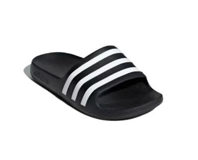 Adidas Adilette Aqua Jr core black/cloud white/core black juniorské nazouváky