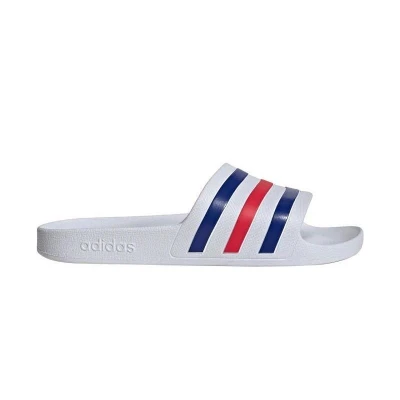 Adidas Adilette Aqua M cloud white/pure ruby/semi lucid blue pánské nazouváky