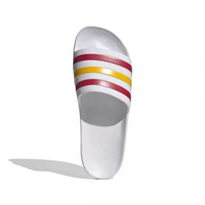 Adidas Adilette Aqua M cloud white/team power red 2/crew yellow pánské nazouváky