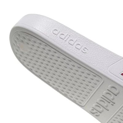 Adidas Adilette Aqua M cloud white/team power red 2/crew yellow pánské nazouváky