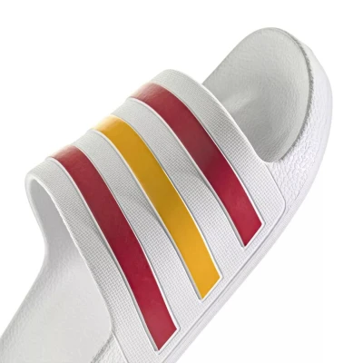 Adidas Adilette Aqua M cloud white/team power red 2/crew yellow pánské nazouváky