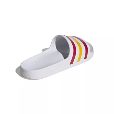 Adidas Adilette Aqua M cloud white/team power red 2/crew yellow pánské nazouváky