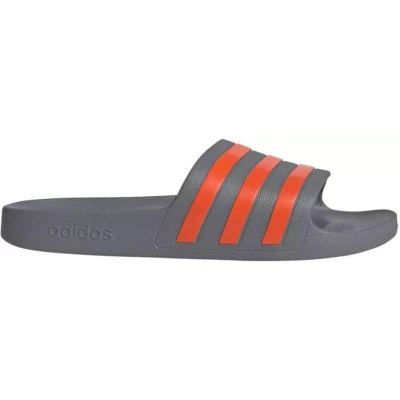 Adidas Adilette Aqua M grey three/impact orange/grey three pánské nazouváky