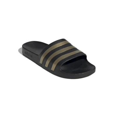 Adidas Adilette Aqua W core black/gold metallic/core black dámské nazouváky