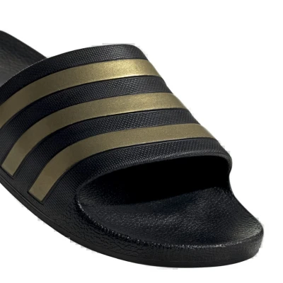 Adidas Adilette Aqua W core black/gold metallic/core black dámské nazouváky