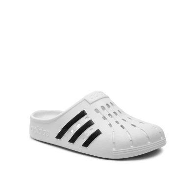 Adidas Adilette Clog M cloud white/core black/cloud white pánské nazouváky