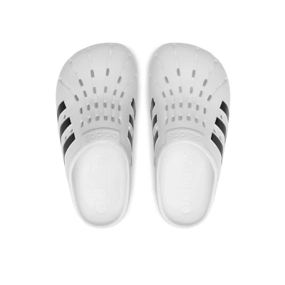 Adidas Adilette Clog M cloud white/core black/cloud white pánské nazouváky
