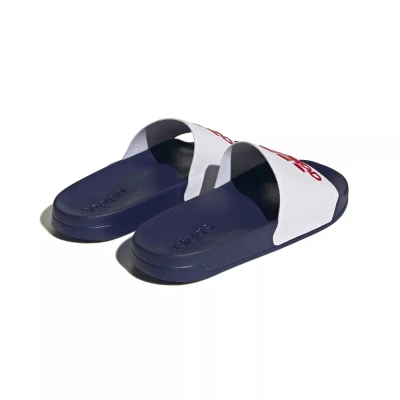 Adidas Adilette Shower M cloud white/better scarlet/victory blue pánské nazouváky