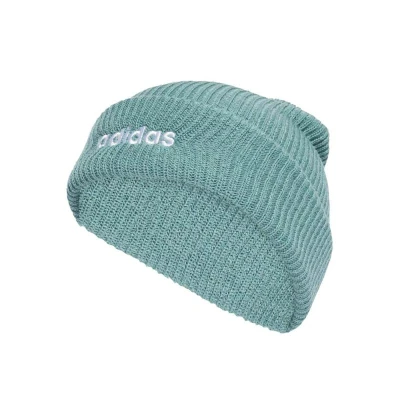 Adidas CLSC BEANIE CUF POWTEA/WHITE zimní čepice
