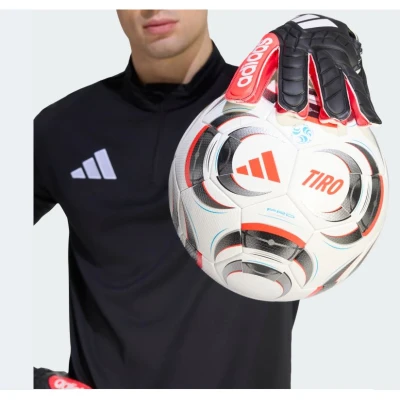 Adidas COPA GL CLB BLACK/WHITE/LUCRED fotbalové brankářské rukavice