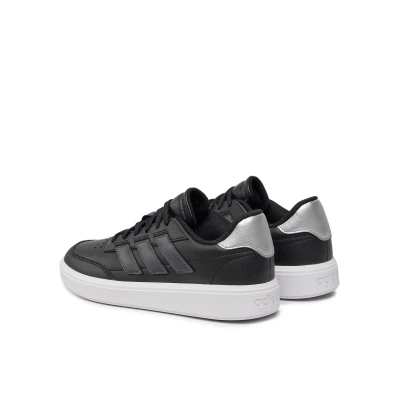 Adidas Courtblock W core black/carbon/silver metallic dámské tenisky