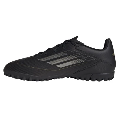 Adidas F50 Club M TF core black/iron metallic/gold metallic pánské fotbalové kopačky turfy