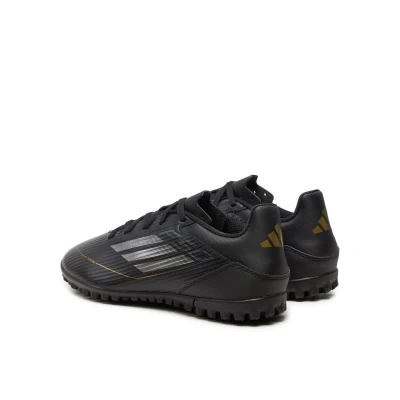Adidas F50 Club M TF core black/iron metallic/gold metallic pánské fotbalové kopačky turfy