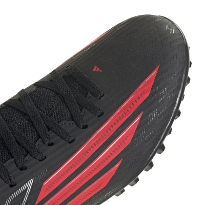 Adidas F50 Club Mid M TF core black/lucid red/core black pánské fotbalové kopačky turfy