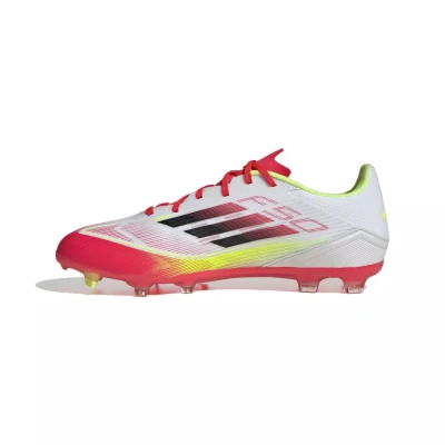 Adidas F50 League M FG/MG cloud white/core black/solar yellow pánské outdoorové fotbalové kopačky