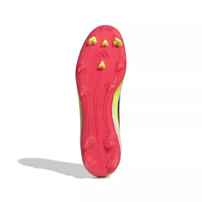 Adidas F50 League M FG/MG cloud white/core black/solar yellow pánské outdoorové fotbalové kopačky