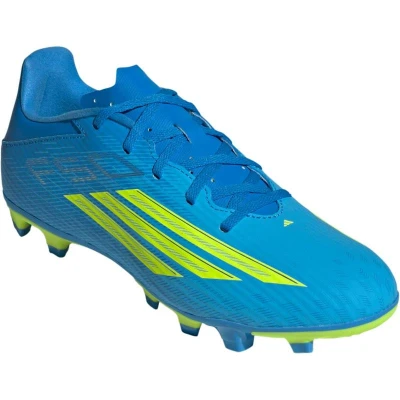 Adidas F50 League M FG/MG lucid ray blue/team solar yellow 2/lucid aquamarine pánské outdoorové fotbalové kopačky
