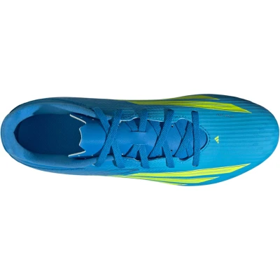 Adidas F50 League M FG/MG lucid ray blue/team solar yellow 2/lucid aquamarine pánské outdoorové fotbalové kopačky