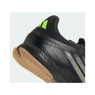 Adidas F50 League M IC core black/iron metallic/lucid lemon pánské halové fotbalové kopačky