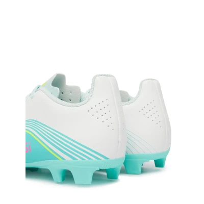 Adidas F50 Messi Club K FG/MG cloud white/lucid pink/flash aqua chlapecké fotbalové kopačky