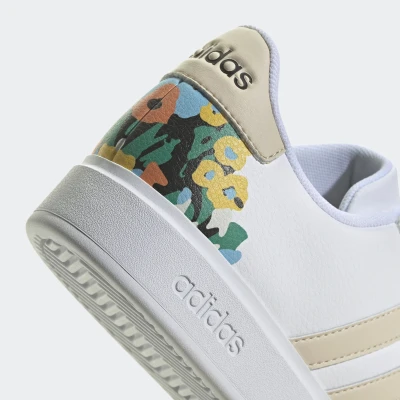 Adidas Grand Court 2.0 cloud white/ecru tinf/core black dámské tenisky