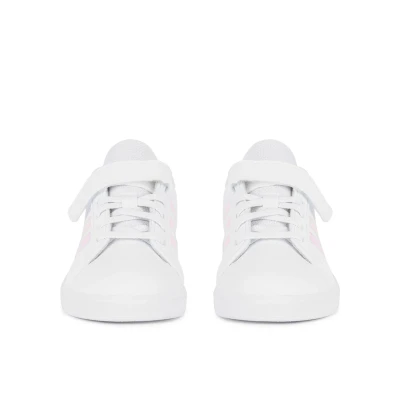 Adidas Grand Court 2.0 K cloud white/iridescent/cloud white dívčí rekreační obuv