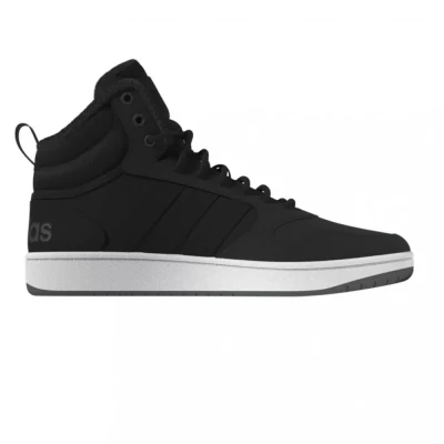 Adidas Hoops 3.0 Mid WTR core black/core black/footwear white pánské zimní tenisky