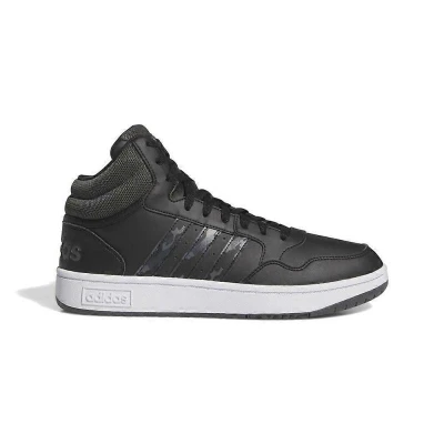 Adidas Hoops 3.0 Mid WTR core black/grey six/cloud white pánské tenisky