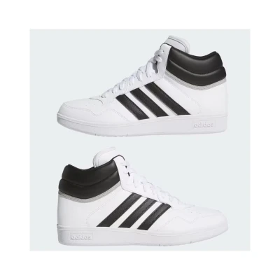 Adidas Hoops 4.0 Mid M cloud white/core black/grey two pánské tenisky