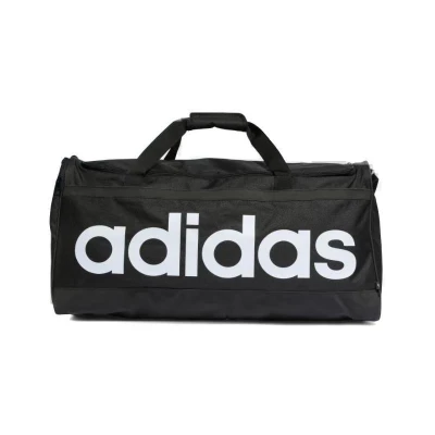 Adidas LINEAR DUFFEL L BLACK/WHITE sportovní taška