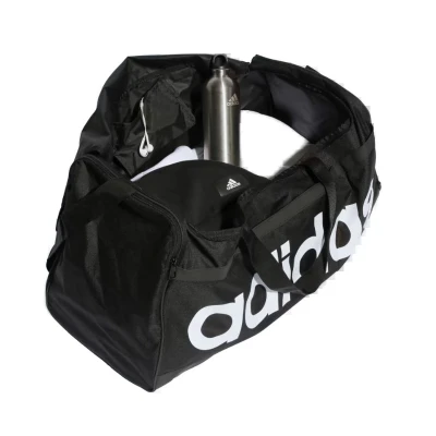 Adidas LINEAR DUFFEL L BLACK/WHITE sportovní taška