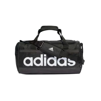 Adidas LINEAR DUFFEL M BLACK/WHITE cestovní taška
