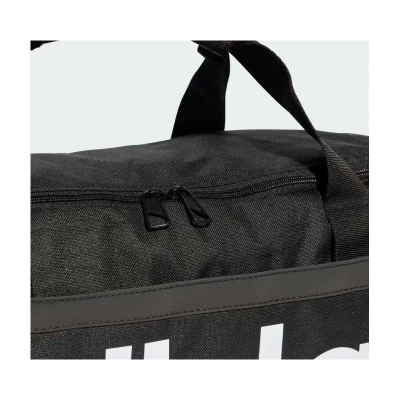 Adidas LINEAR DUFFEL M BLACK/WHITE cestovní taška