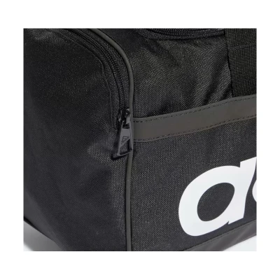Adidas LINEAR DUFFEL M BLACK/WHITE cestovní taška