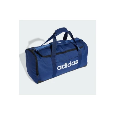 Adidas LINEAR DUFFEL M DKBLUE/WHITE sportovní taška