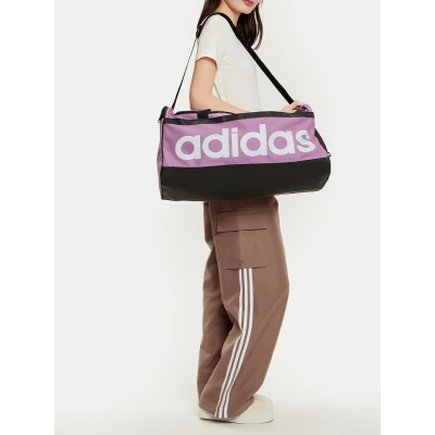 Adidas LINEAR DUFFEL M PREPUR/WHITE sportovní taška