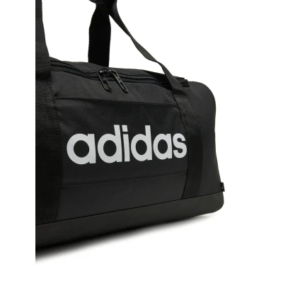 Adidas LINEAR DUFFEL S BLACK/BLACK/WHITE sportovní taška