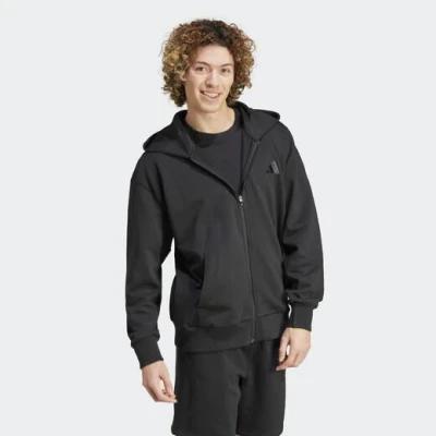 Adidas M A SZN FL FZ IX1249 pánská mikina POUZE XL (VÝPRODEJ)
