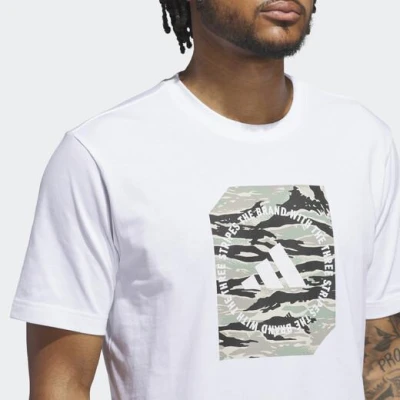 Adidas M C CAMO BOX T JM0387 pánské tričko
