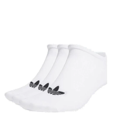 Adidas Originals 3 PACK-TREFOIL LINER-S20273-3 PACK-WHITE/WHITE/BLACK ponožky