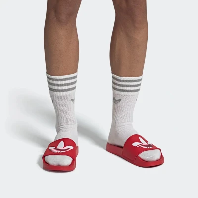 Adidas Originals Adilette Lite M scarlet/cloud white/scarlet pánské nazouváky