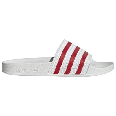 Adidas Originals Adilette W cloud white/better scarlet/cloud white dámské nazouváky