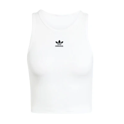 Adidas Originals ESS RIB TANK-WHITE dámské tílko