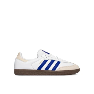Adidas Originals Samba OG M cloud white/lucid blue/gum 5 pánské tenisky
