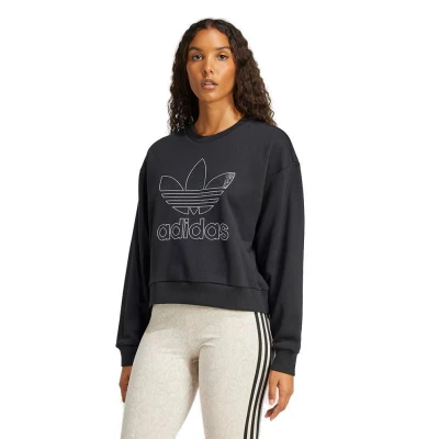 Adidas Originals SNAKE CREW-BLACK dámská mikina